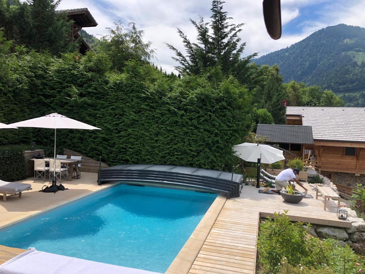L'Ours Blanc Lodge Le Biot Экстерьер фото