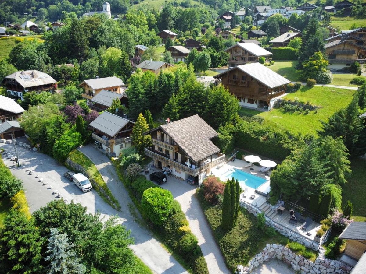 L'Ours Blanc Lodge Le Biot Экстерьер фото