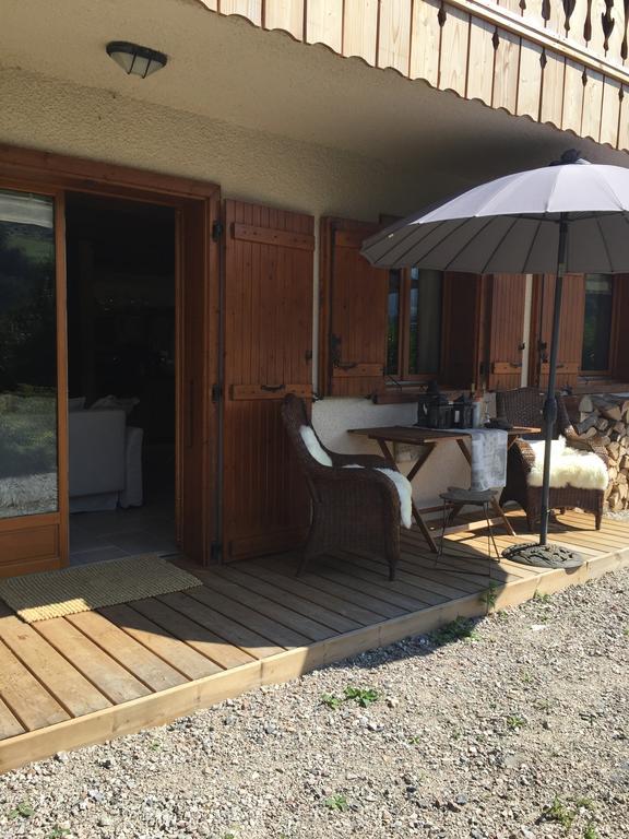 L'Ours Blanc Lodge Le Biot Экстерьер фото