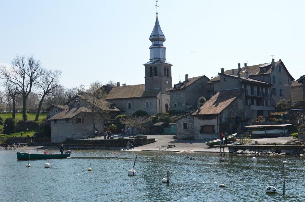 L'Ours Blanc Lodge Le Biot Экстерьер фото