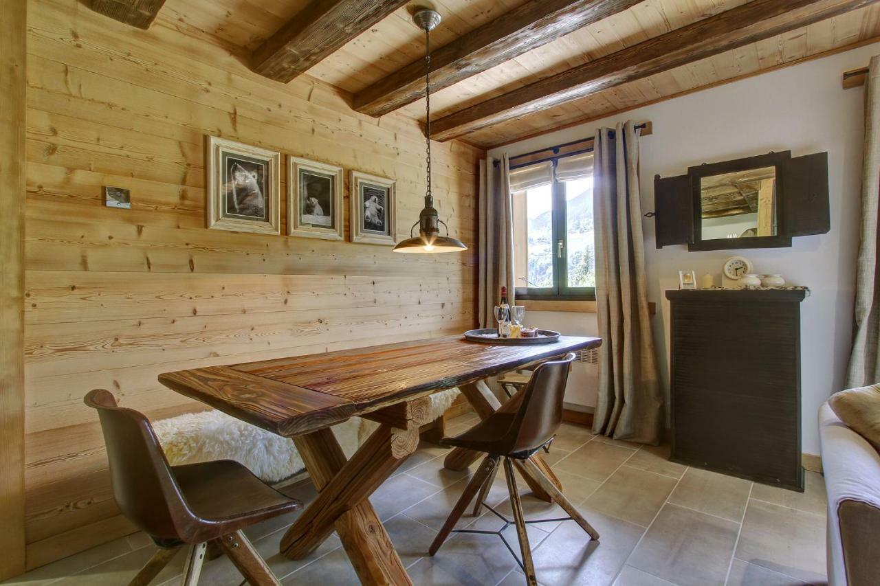 L'Ours Blanc Lodge Le Biot Экстерьер фото
